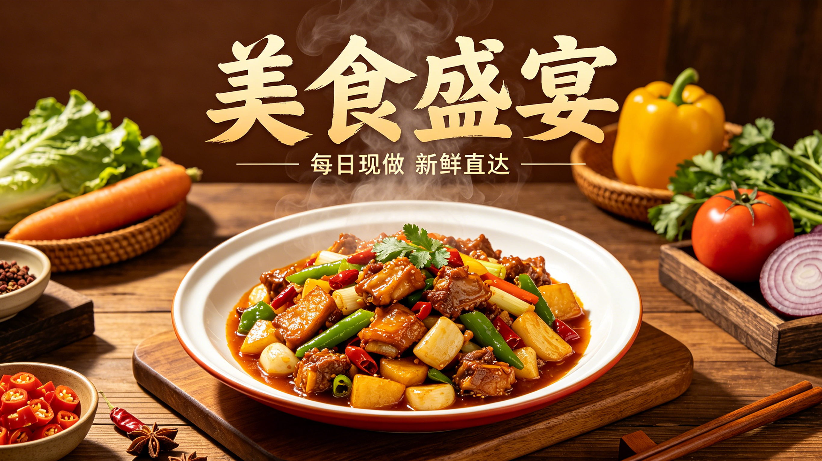 餐饮官网定制案例｜和记官网打造品牌引流转化阵地