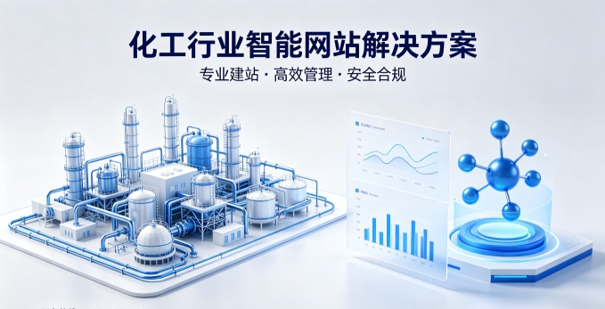 和记官网化工类网站建设,网站响应适配如何开发？