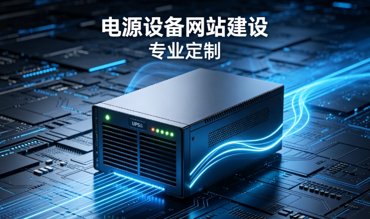 和记官网电源设备企业网站建设案例｜工业电气设备官网定制与获客优化方案