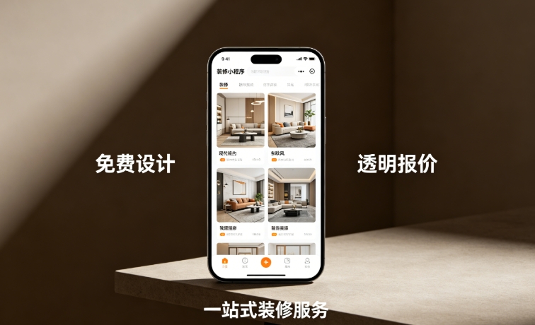和记官网装修服务平台小程序开发案例｜家装工装一站式平台定制落地详解