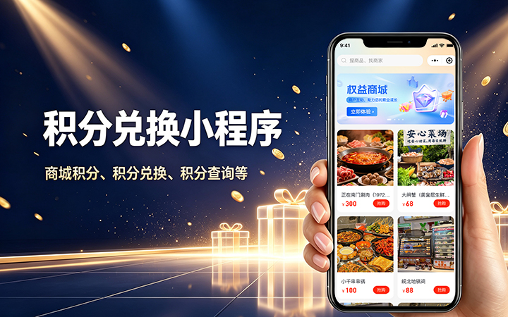 和记官网积分商城小程序开发_会员积分兑换系统定制