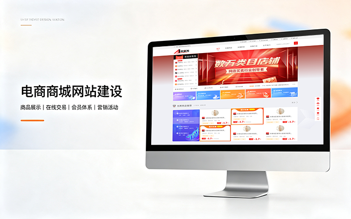 和记官网电商商城网站建设_B2C网上购物商城系统开发定制